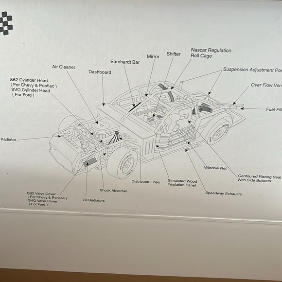 Michael Waltrip #7 1999 Monte Carlo 1:24 Team Caliber Diecast - Picture 5 of 6